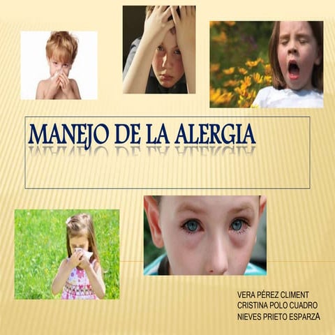 Manejo de la alergia