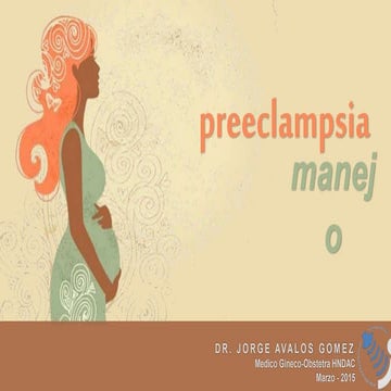 Pre eclampsia & eclampsia | PPTX