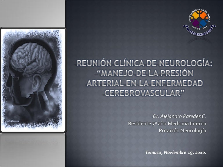 Presión arterial normal durante el accidente cerebrovascular