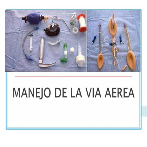 Manejo de la via aerea