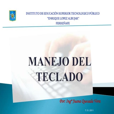 Manejo del teclado