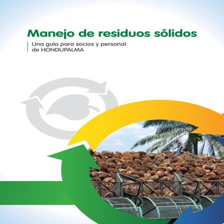 Plegable manejo de residuos sólidos en el ambiente | PDF