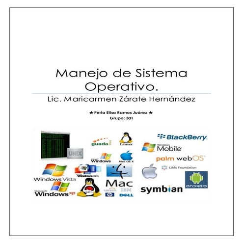 Manejo de sistema operativo