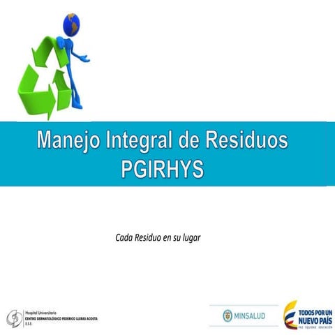 Manejo integral de residuos 
