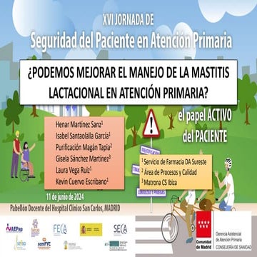 ¿Podemos mejorar el manejo de la mastitis lactacional en Atención Primaria?