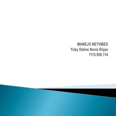 Manejo netvibes yuby