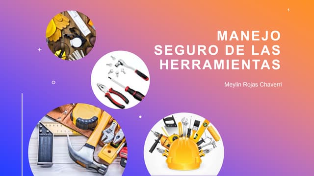 Manejo seguro de las Herramientas.pptx