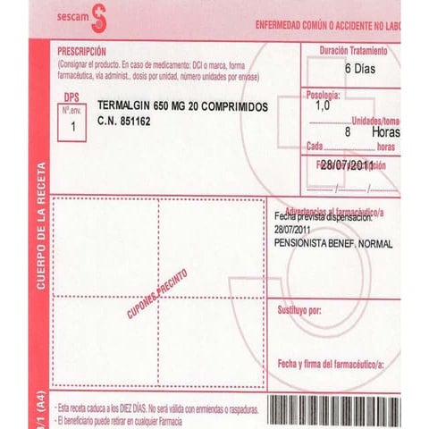 Maneras de recetar un mismo medicamento