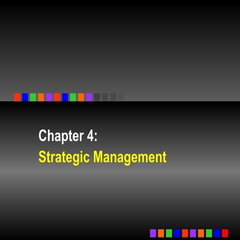 Strategic Management for Competitive Advantage | PPTX