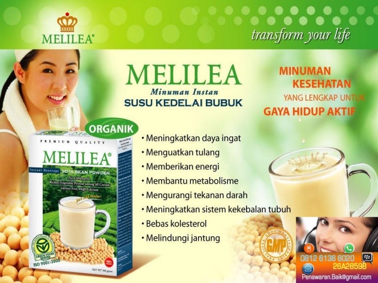 Manfaat Dan Kelebihan Susu Kedelai Melilea