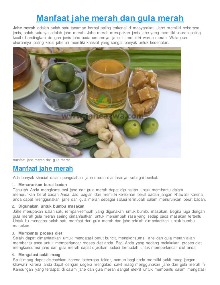 Yuk Lihat Khasiat Minum Jahe Campur Gula Merah Yuk Lihat Khasiat Minum Jahe Campur Gula Merah