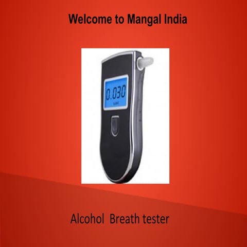 Alcohol Breath tester | PPT