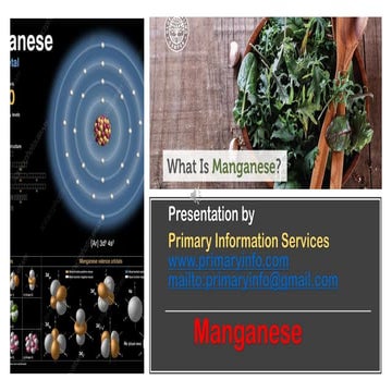 Manganese - database