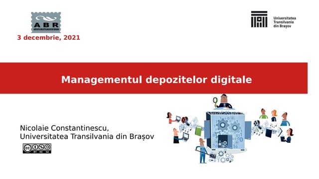 Managementul depozitelor digitale