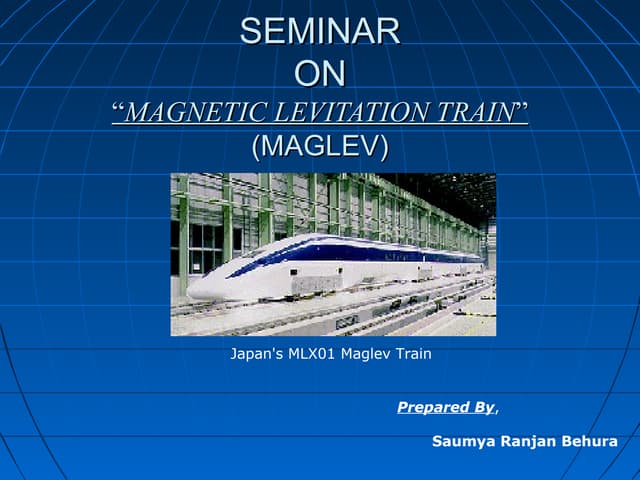 Manglev train