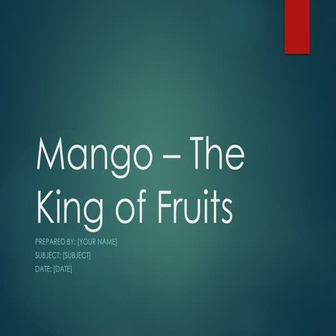 Mango_Presentation_77.p ptx | PPTX