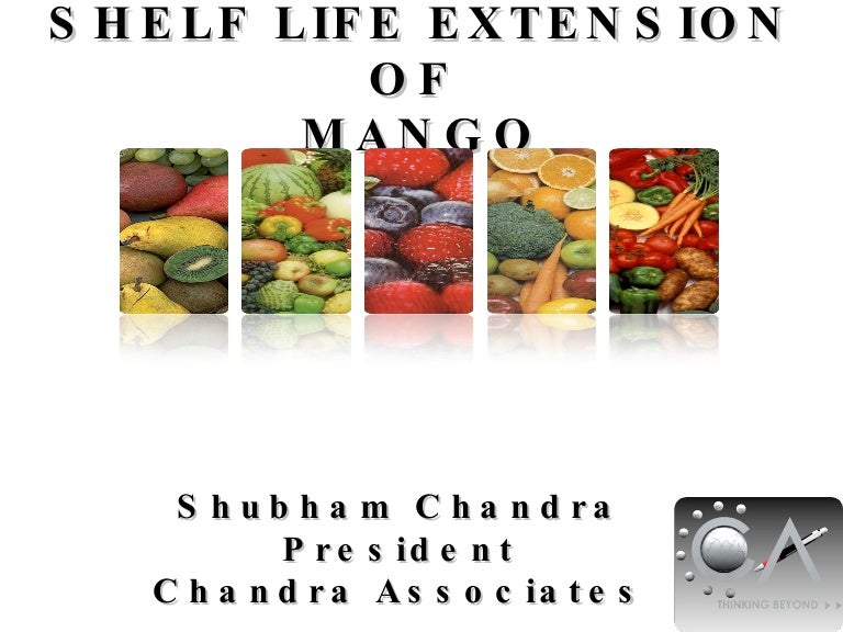 Mango Shelf Life Testing