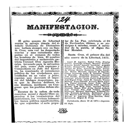 Manifestacion. 1871.