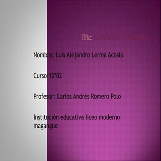 Manifestaciones de la tecnologia