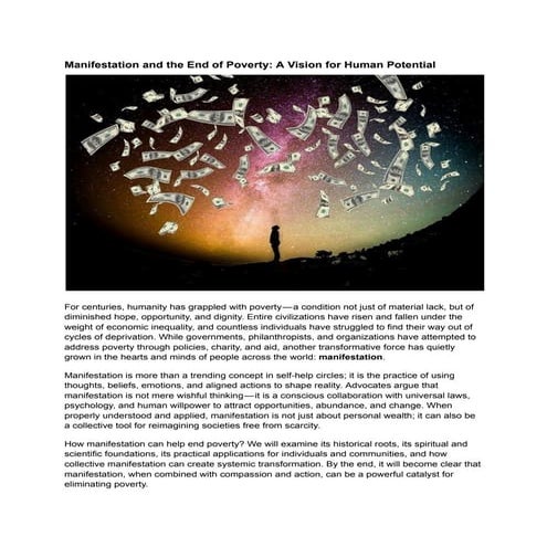 Manifestation and the End of Poverty_ A Vision for Human Potential.pdf