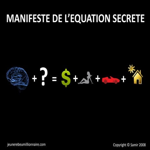 Manifeste De Lequation Secrete