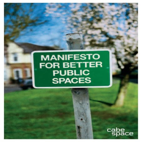 Manifesto for better public spaces