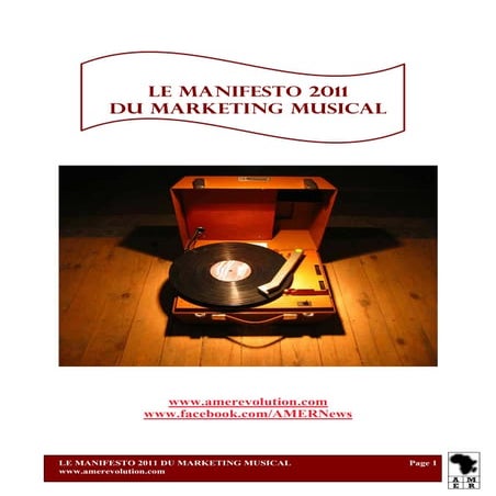 Manifesto du Marketing Musical - Edition 2011