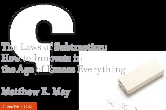 The Laws of Subtraction