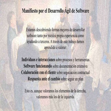 Manifiesto agil