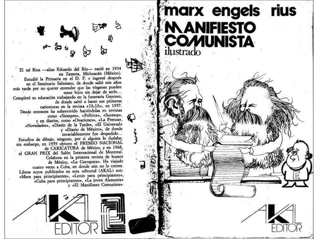 Manifiesto comunista en Cómic