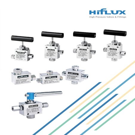 하이플럭스 고압 매니폴드 카달로그 2025 (High Pressure Manifold Block Catalog 2025)