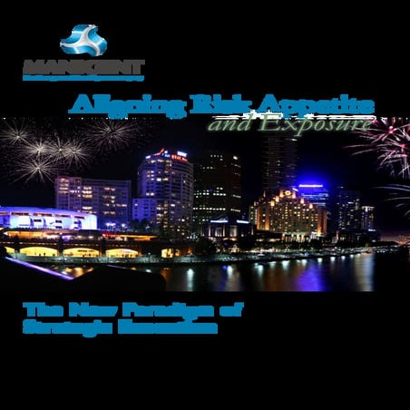 Manigent Aligning Risk Appetite And Exposure