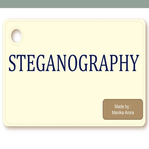 steganography
