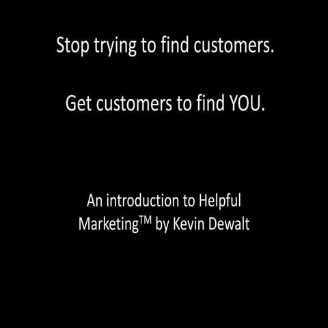 Helpful Marketing Presentation Manila