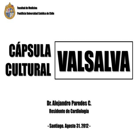 Maniobra de Valsalva