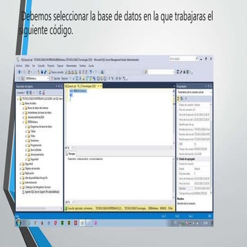 Uso de comandos INSERT, UPDATE Y DELETE en SQL Server | PPTX