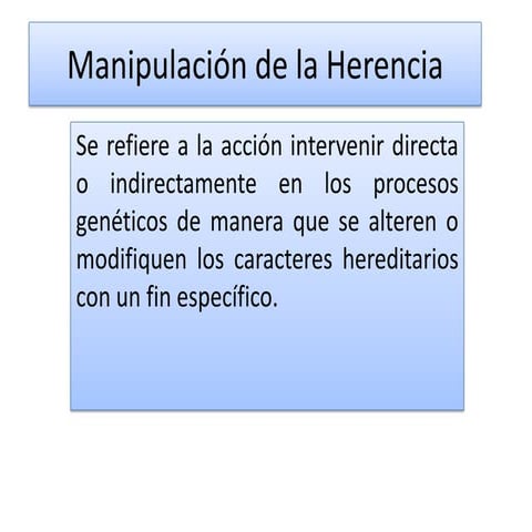 Manipulacin de la herencia