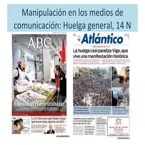 Manipulación en los medios de comunicación