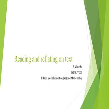 ACTIVITIES AND STRATEGIES FOR READING COMPERHENSION