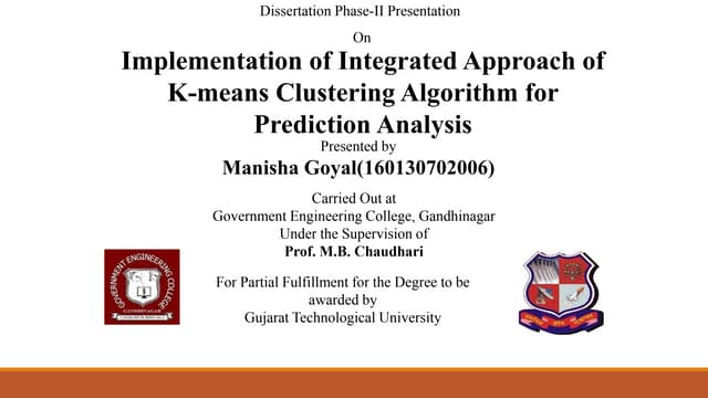 Master's Thesis Presentation