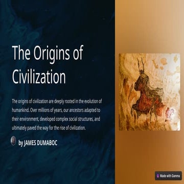 Man-kinds evolution of its civilization .pptx