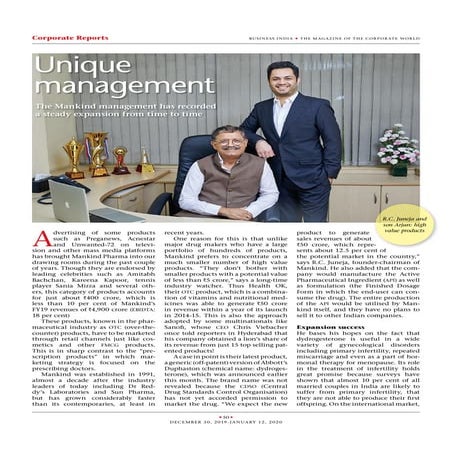 The Mankind Pharma Story by Dr. Sumit Ghoshal