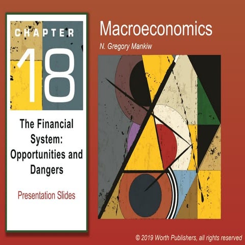 The financial system: Opportunities and dangers