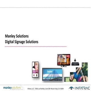 Manley Solutions - LTE Digital Sign...