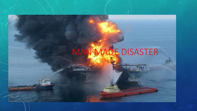 Man made hazards | PPTX