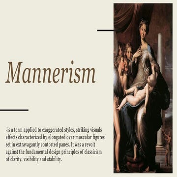 Mannerism-and-Baroque jdjdhfi4madnrjdosj | PDF