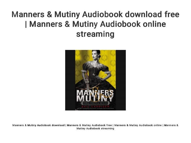 manners and mutiny read online