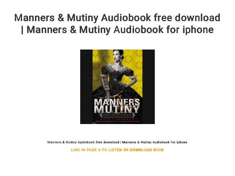manners and mutiny ebook bikr