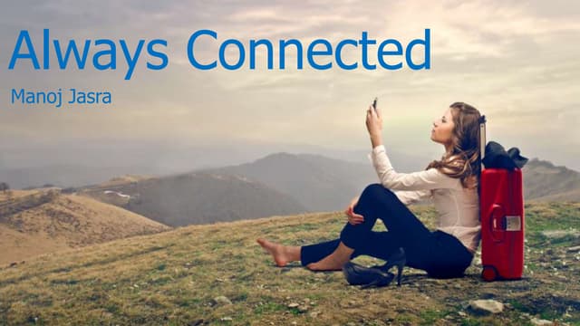 The Future of the Connected Traveler & Smart Travel Experience