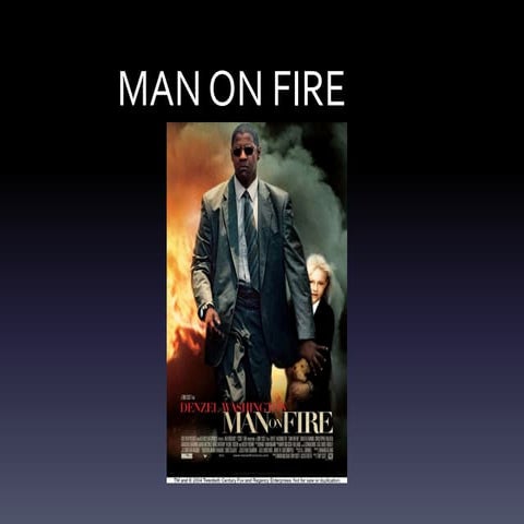 Man on fire fininished